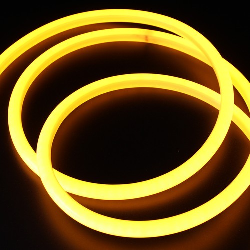 Gelb D16 Neon Flex LED 8W pro Meter - 230V, IP67