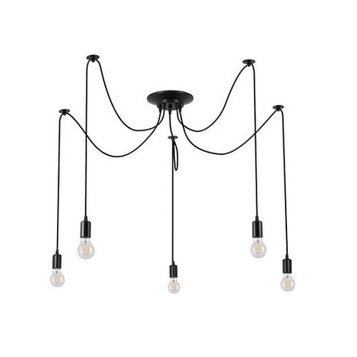 E27 Spider Deckenleuchte - 150cm, 1,5m Kabel