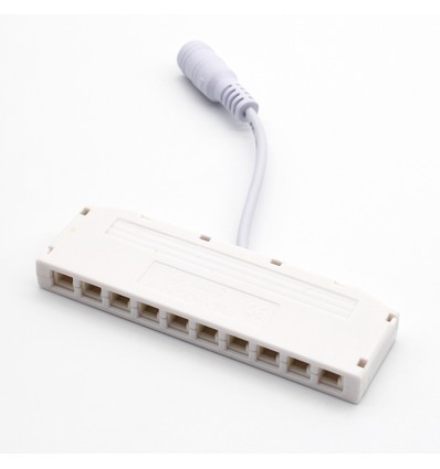Dupont-Verteiler DC auf 10x Dupont - Hub mit 10 Ausgängen