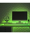 5m 10W/m Grüner COB-LED-Streifen - 24V DC, IP67, 320 LEDs pro Meter, COB LED
