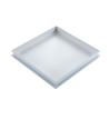 Oberlichtrahmen für 60x60 LED-Panel – Schöner Oberlichteffekt, weißer Rand