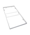 V-Tac Rahmen für 120x60 LED-Panel - Einfach mit Schrauben montierbar, weißer Rand