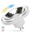 GU10 10W Weiß Smart Home LED-Spot - AR111, Tuya/Smart Life, kompatibel mit Google Home, Alexa und Smartphones