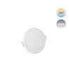 Outlet: 22W Smart Home LED Einbaupanel - Tuya/Smart Life, Google Home und App, Lochausschnitt: Ø20,5 cm, Maße: Ø21,5 cm