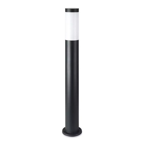 V-Tac schwarze Gartenlampe - 80 cm, IP44 für den Außenbereich, E27 Fassung, ohne Leuchtmittel