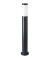 V-Tac schwarze Gartenlampe - 80 cm, IP44 für den Außenbereich, E27 Fassung, ohne Leuchtmittel