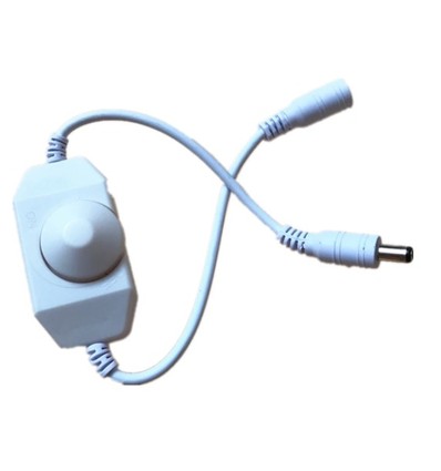 Dimmer mit Kabel - Weiß, 12V (24W), 24V (48W)
