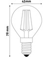 E14 2W LED-Leuchtmittel - G45