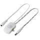 Weißer PIR-Sensor für LED-Strip - 12V (60W), 24V (120W), mit Schraubklemmen