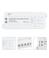 11W pro Stufe Treppen-LED-COB-Streifen-Set - 24V DC, IP20, Bis zu 20 Stufen, mit Sensor + Ein/Aus-Schalter