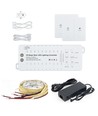 11W pro Stufe Treppen-LED-COB-Streifen-Set - 24V DC, IP20, Bis zu 20 Stufen, mit Sensor + Ein/Aus-Schalter