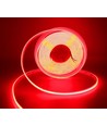 5m 10W/m Roter COB-LED-Streifen - 24V DC, IP67, 320 LEDs pro Meter, COB LED