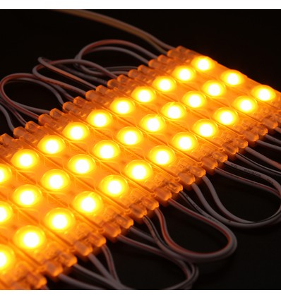 1,1W LED-Modul - 12V DC, IP66, wasserdicht gelb, perfekt für Schilder und Sonderlösungen