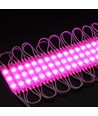 1,1W pro Stk. Wasserdichtes pinkes LED-Modul - 12V DC, IP66, perfekt für Schilder und Sonderlösungen