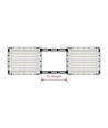 LEDlife Helios Wachstumsleuchte 150W - Inkl. Aufhängung, Vollspektrum, lüfterlos, dimmbar, IP65