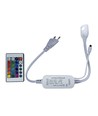 230V RGB CLIP-ON Controller - Inkl. Endkappe, für 230V, Speicherfunktion, Infrarot-Fernbedienung, 50 m