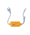 230V RGB CLIP-ON Controller - Inkl. Endkappe, für 230V, Speicherfunktion, Infrarot-Fernbedienung, 100 m
