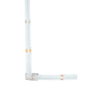 L/T-Verbindungselement für LED-Streifen - 10 mm breit, 12V / 24V, RGB COB