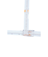 L/T-Verbindungselement für LED-Streifen - 10 mm breit, 12V / 24V, RGB COB