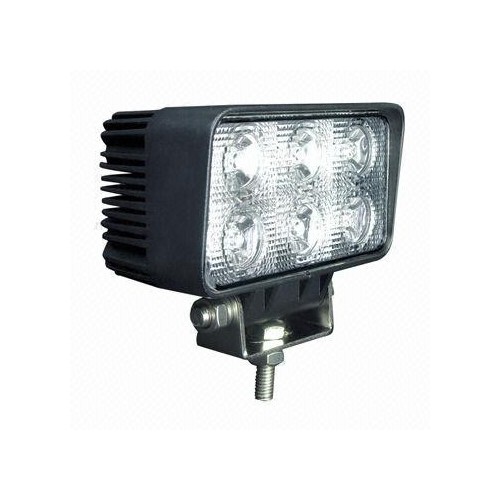 18W LED Arbeitsscheinwerfer, 12V / 24V - Kaltweiß, Auto, LKW, Traktor, Anhänger, Einsatzfahrzeuge