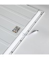 36W Zigbee CCT Smart Home LED-Panel - 60x60, CCT, hintergrundbeleuchtet, weißer Rand