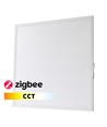 36W Zigbee CCT Smart Home LED-Panel - 60x60, CCT, hintergrundbeleuchtet, weißer Rand