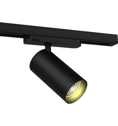20W 3-Phasen RA90 Schienenstrahler - 100 lm/W, 36 Grad, Schwarz, Philips LED