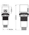 V-Tac Tageslichtsensor - LED-kompatibel, weiß, 1-10V, IP20