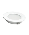 2,7W Ø6,8cm Reco68 Möbel-Einbaustrahler RA92 - 12V DC, Lochausschnitt: Ø5,5 cm, Maße: Ø6,8 cm, Mattweiß