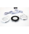 2,7W Ø6,8cm Reco68 Möbel-Einbaustrahler RA92 - 12V DC, Lochausschnitt: Ø5,5 cm, Maße: Ø6,8 cm, Mattweiß