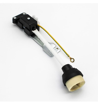 GU10 Fassung, Keramik, mit Halterung für Einbau-Downlight