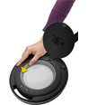 LED-Lupenlampe mit Klemme x1,75 9W - Schwarz