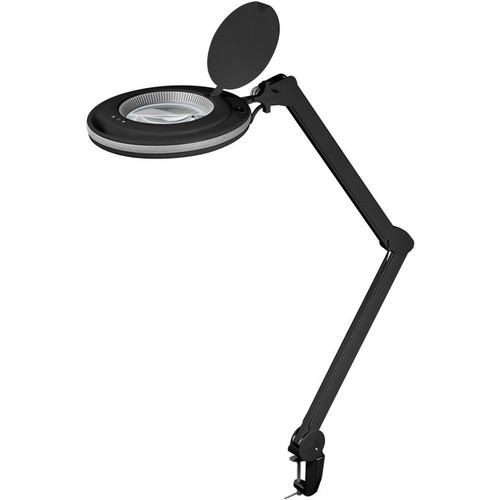 LED-Lupenlampe mit Klemme x1,75 9W - Schwarz