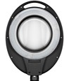 LED Lupenlampe mit Klemme 8W - Schwarz