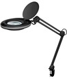 LED Lupenlampe mit Klemme 8W - Schwarz