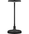 LED Lupenlampe mit Schwanenhals 6W - Schwarz, Tischlampe, Klemme