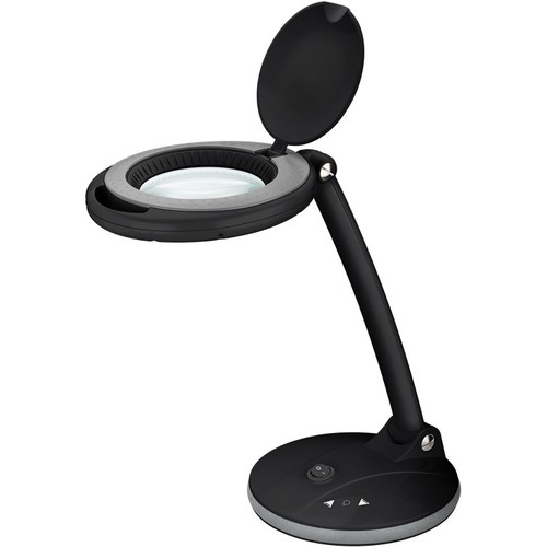 LED-Lupenlampe 6W - Schwarz, Tischlampe