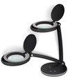LED-Lupenlampe 6W - Schwarz, Tischlampe