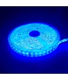 5m 10W/m Blauer LED-Streifen - 24V DC, IP65, 120 LEDs pro Meter