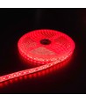 5m 10W/m Roter LED-Streifen - 24V DC, IP65, 120 LEDs pro Meter