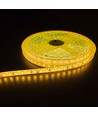 5m 10W/m Gelber LED-Streifen - 24V DC, IP65, 120 LEDs pro Meter