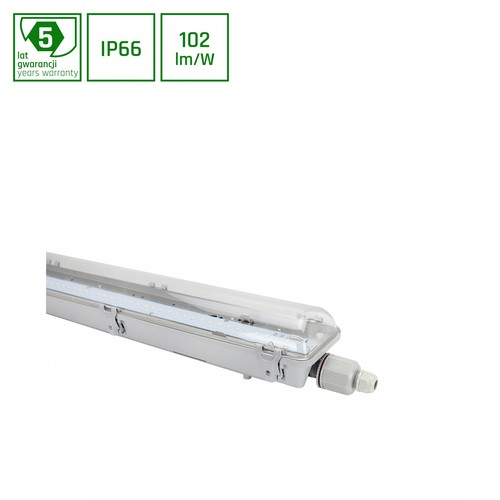 Limea LED 36W 120cm - kaltweiß, Garage, transparent