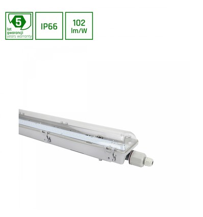 Limea LED 36W 120cm - kaltweiß, Garage, transparent