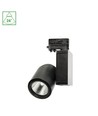 30W 3-Phasen Schienenstrahler - 24 Grad, schwarz, warmweiß, COB LED