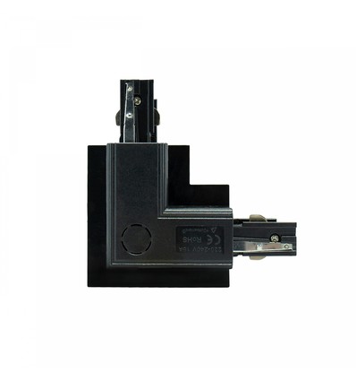 SPS EINBAU VERBINDER L RECHTS SCHWARZ SPECTRUM
