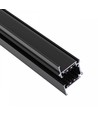 1m 3-Phasen Stromschiene - Schwarz, 100cm, IP20, für Schienenstrahler