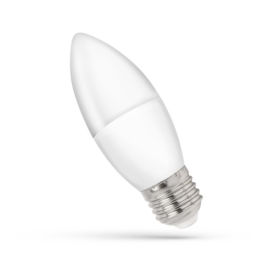 E27 4W LED-Kerzenlampe - C37, 200 Grad, 230V