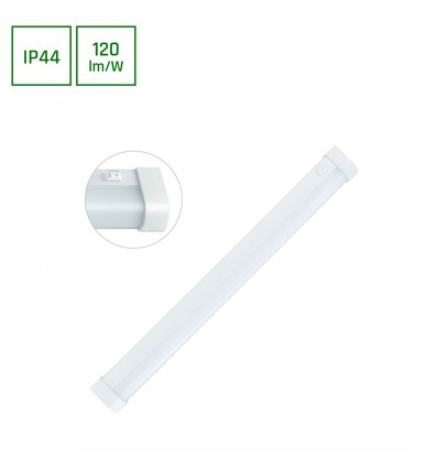 60cm 15W Aquatica LED-Leuchte - IP44, rund, für das Badezimmer oder die Küche