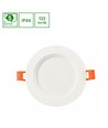 12W Ø14cm DURE 3 MAX Einbaupanel - 133lm/W, IP44 Feuchtraum, weiß, Ausschnitt: Ø11cm, 5 Jahre Garantie