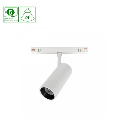 10W DALI SHIFT Spot - 24°, Weiß, 44x157x178mm